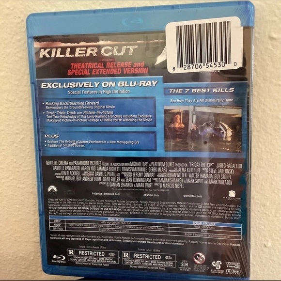 Friday the 13th Killer Cut Blu-Ray - Picture 2 of 3